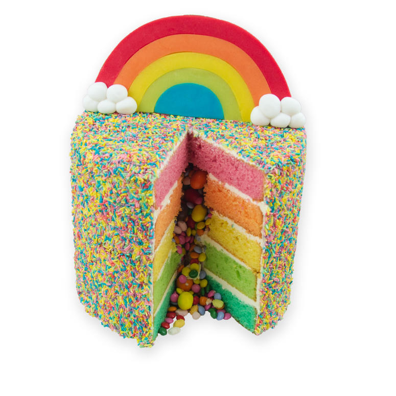 handelaar IJver idee Regenboog taart bestellen? | gefeliciTAART.nl