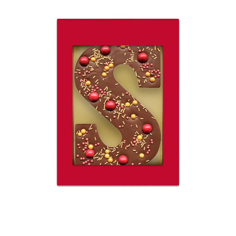 DecoGold Chocolade Letter