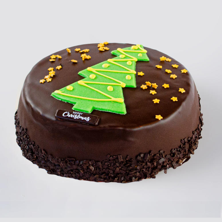 Christmas Chocolate Cake