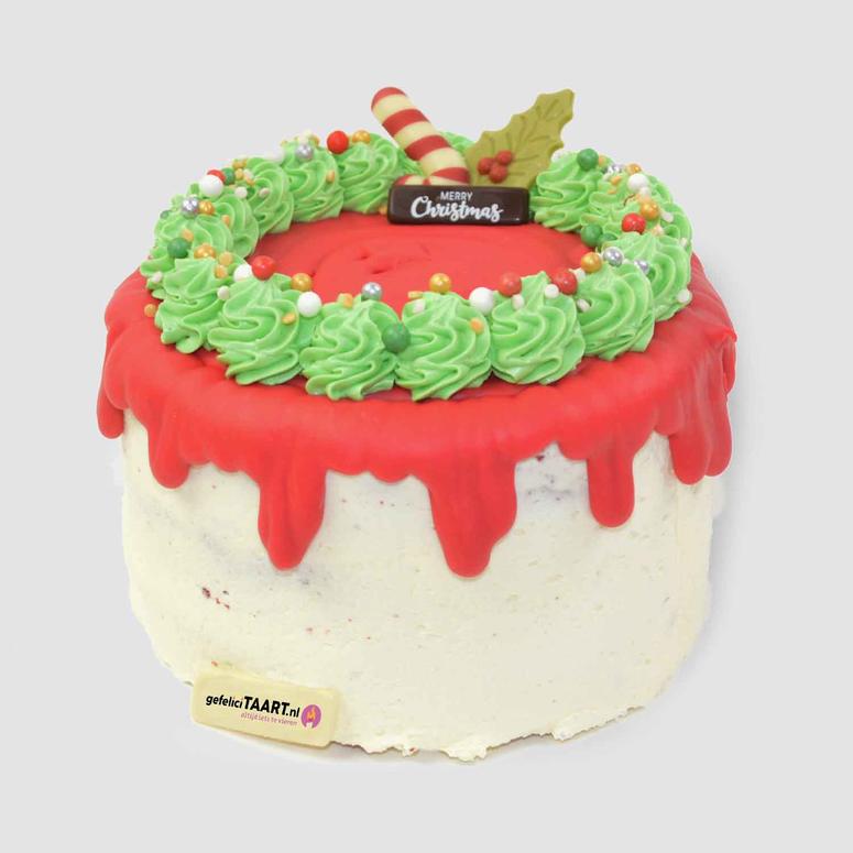 Kerst layer cake