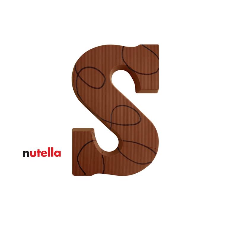 Nutella Chocolade letter