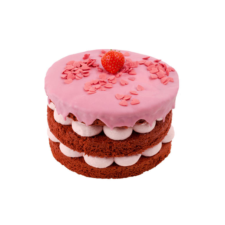 Strawberry Love Cake